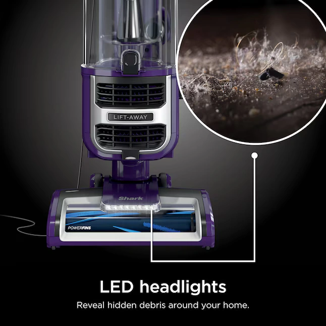 SHARK Lift-Away with Powerfins, Self-Cleaning Brushroll Bagless Pet Upright Vacuum Cleaner with HEPA Filter photo 8