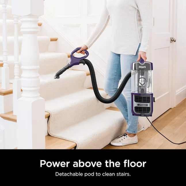 SHARK Lift-Away with Powerfins, Self-Cleaning Brushroll Bagless Pet Upright Vacuum Cleaner with HEPA Filter photo 6