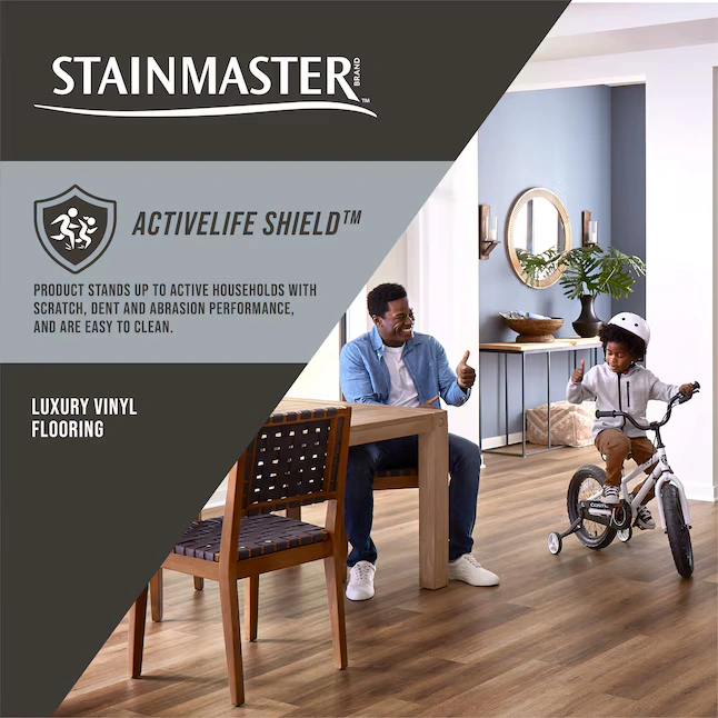 STAINMASTER Carbon Luxury Vinyl Flooring photo 6