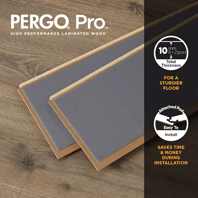 PERGO PRO+ Timberwind Hickory Laminate Flooring photo 4