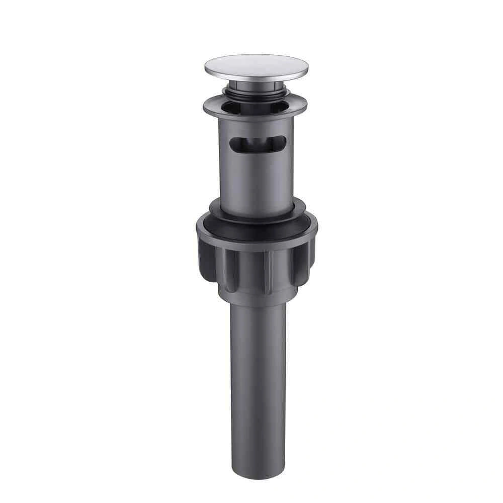 GLACIER BAY Dorind Single Hole Single-Handle Deck Mount High-Arc Bathroom Faucet in Brushed Nickel photo 3
