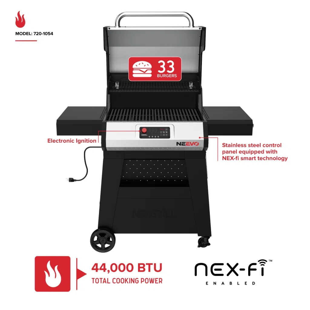 NEXGRILL Neevo 720 Propane Gas Digital Smart Grill photo 3