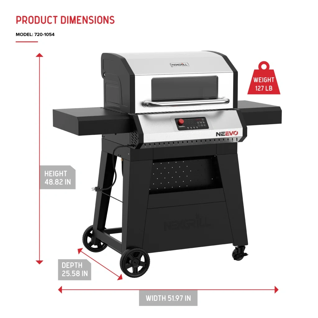 NEXGRILL Neevo 720 Propane Gas Digital Smart Grill photo 2