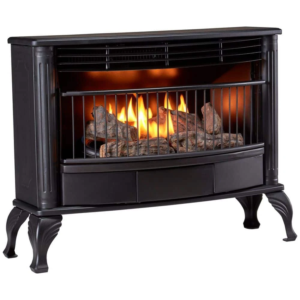 DULUTH FORGE 25,000 BTU Vent-Free Natural Gas Indoor Stove with Thermostat photo 4