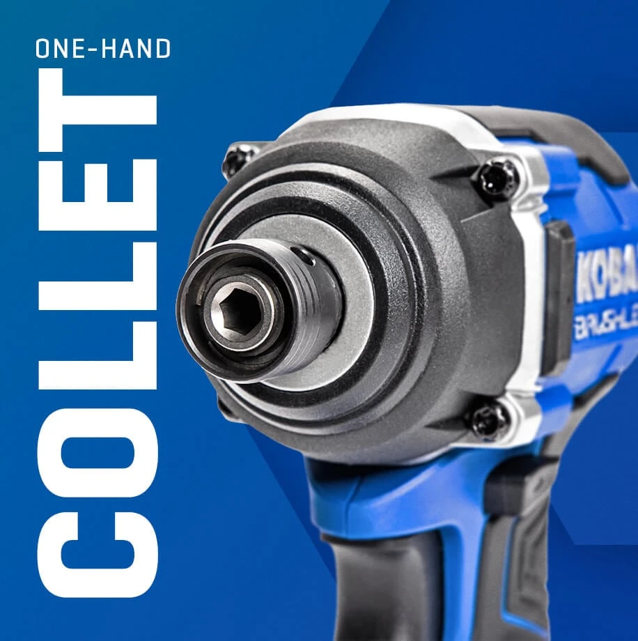 KOBALT 24V Max 1/4in Brushless Cordless Impact Driver Kit (Battery and Charger Included) photo 4